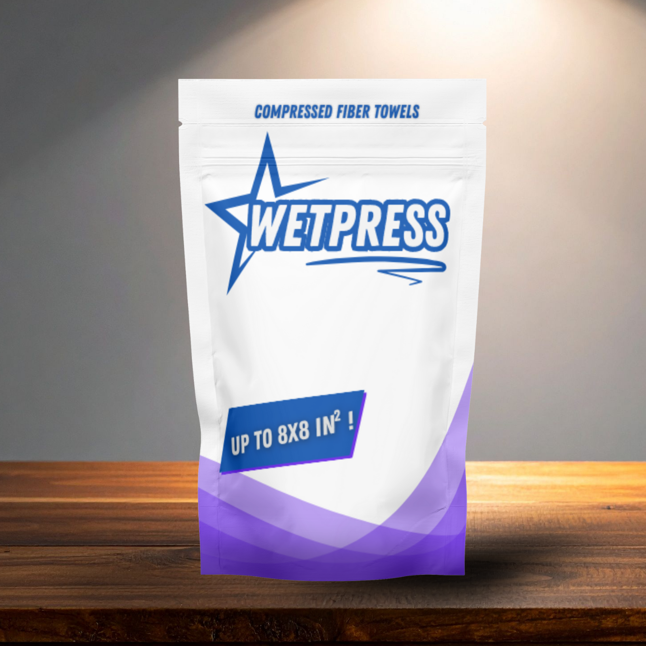 WetPress® 150 Compressed Fiber towels